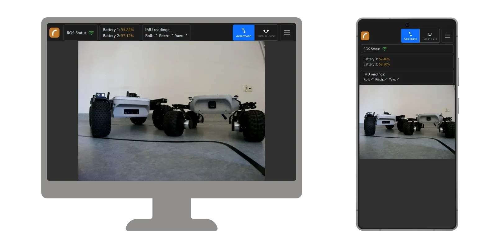 Raph Rover Web User Interface